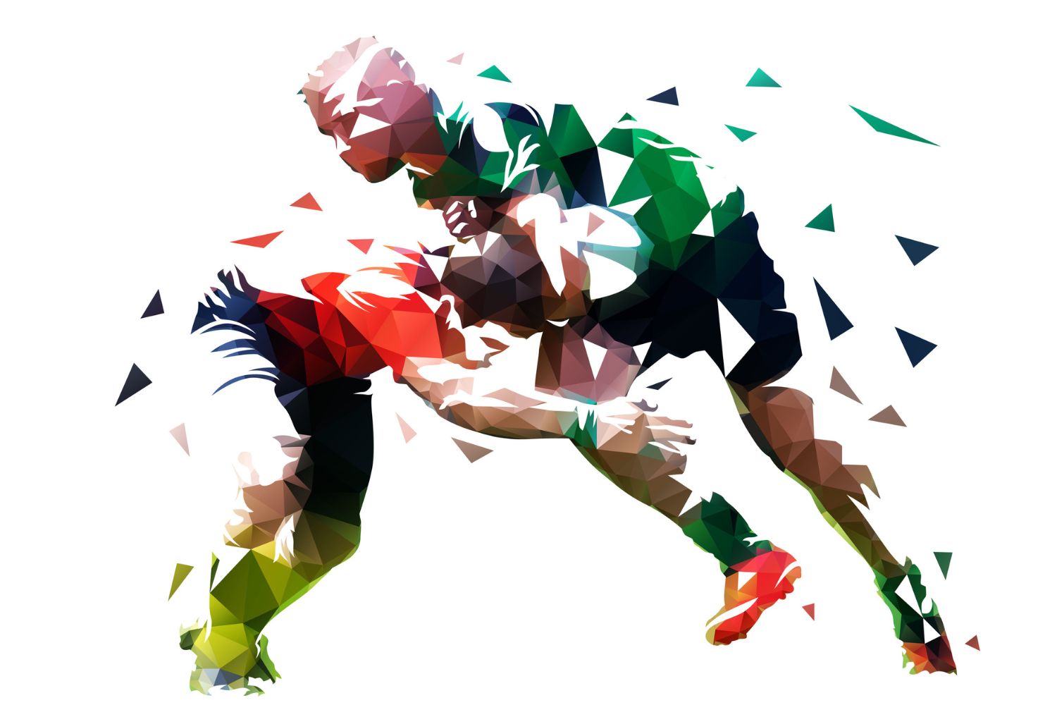 rugby tackle illustration