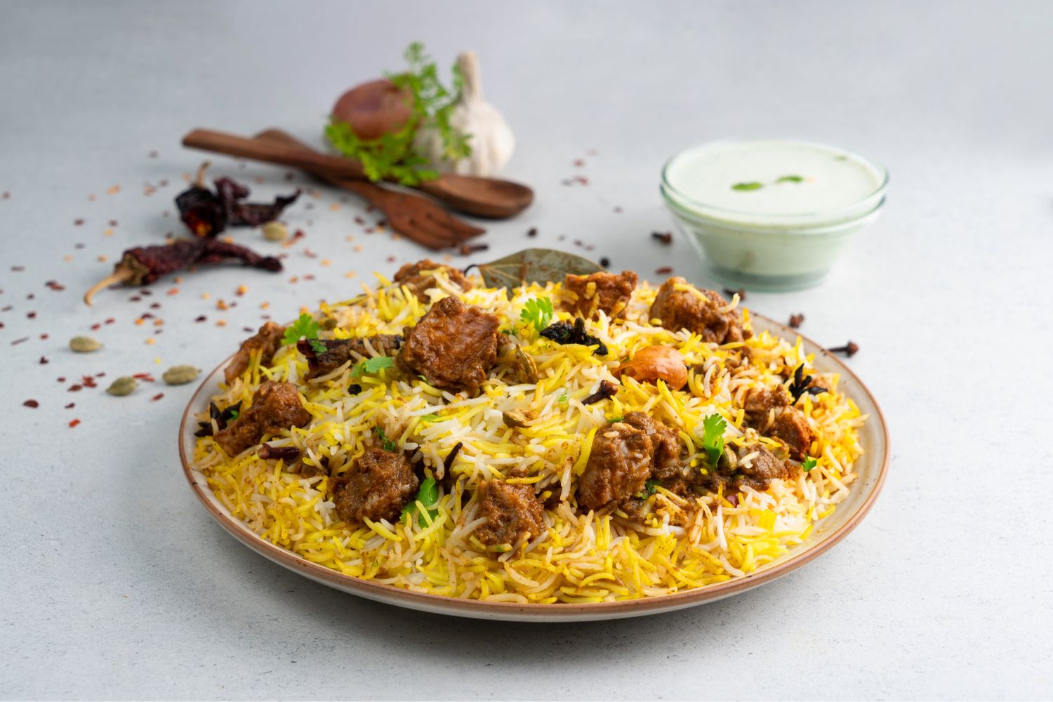 lamb briyani