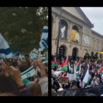 Worldwide protests against violence in Gaza.