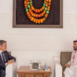 U.S. Secretary of State Antony Blinken meets with Saudi Crown Prince Mohammed Bin Salman in Riyadh