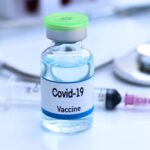 Covid-19 vaccine in a vial, immunization and treatment of infection, vaccine used for disease prevention.