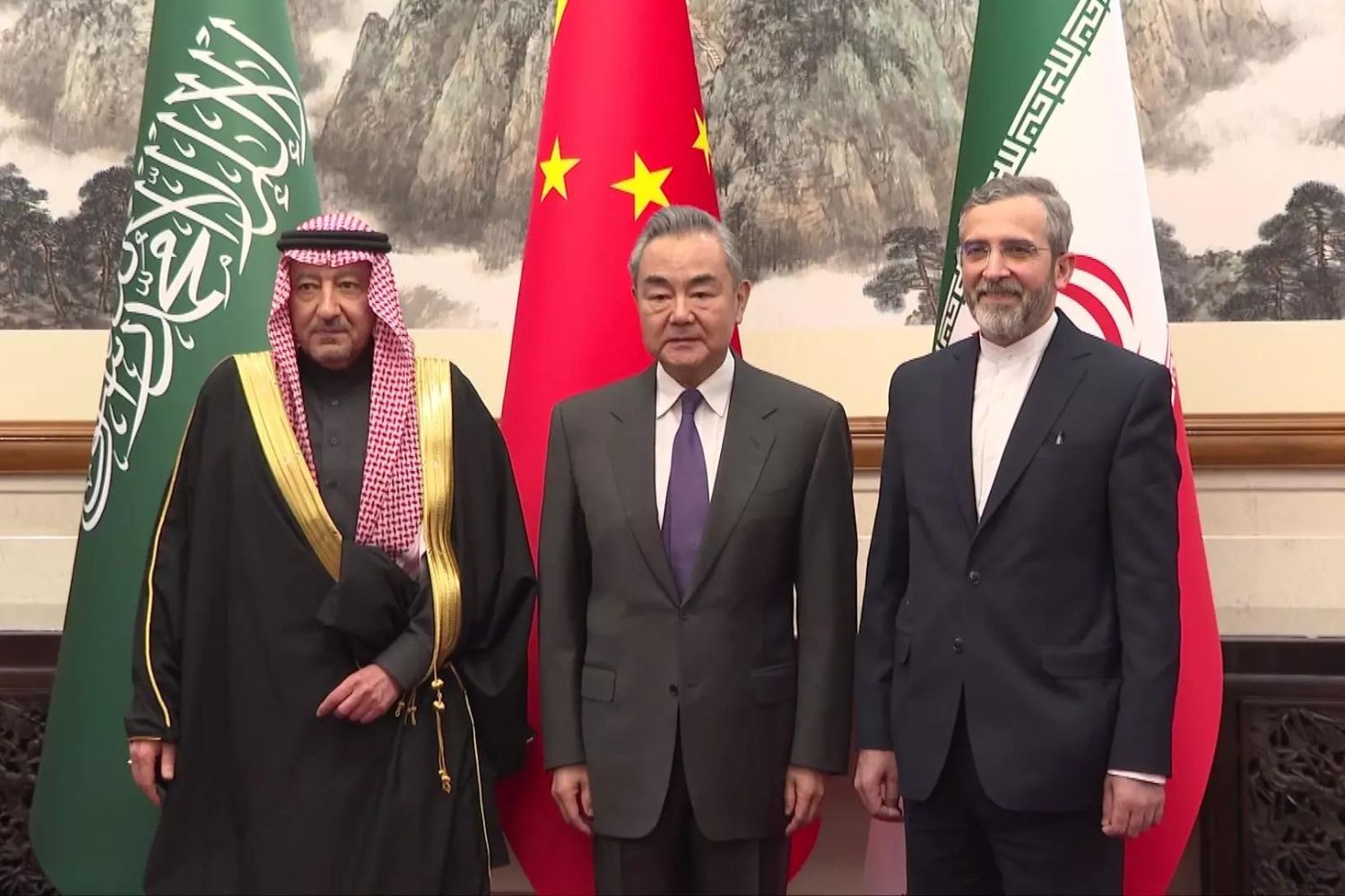 Saudi Arabia and Iran, who have agreed to normalise ties, said they are committed to the deal brokered by China earlier this year. Chinese Foreign Minister Wang Yi met with Saudi's vice foreign minister and Iran's deputy foreign minister on Friday in Beijing. The meeting was held to discuss progress on the agreement reached in March.