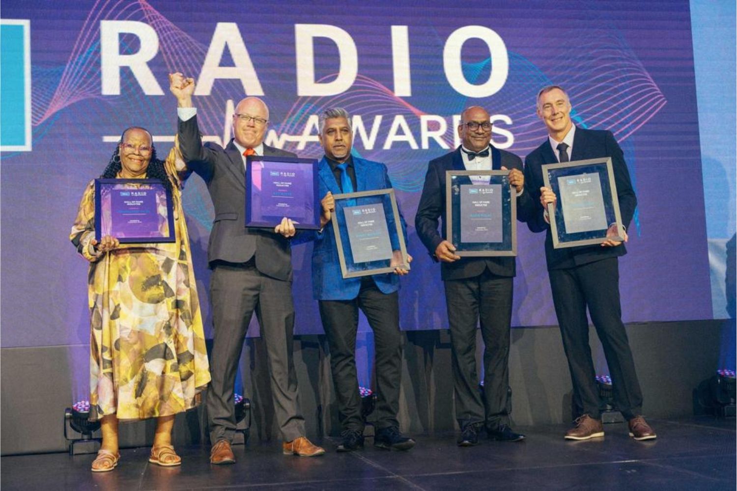 Ray white is iducted into the radio hall of fame