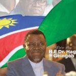 President, Comrade Hage Geingob. A true democratic and a transformational leader who touched many lives.