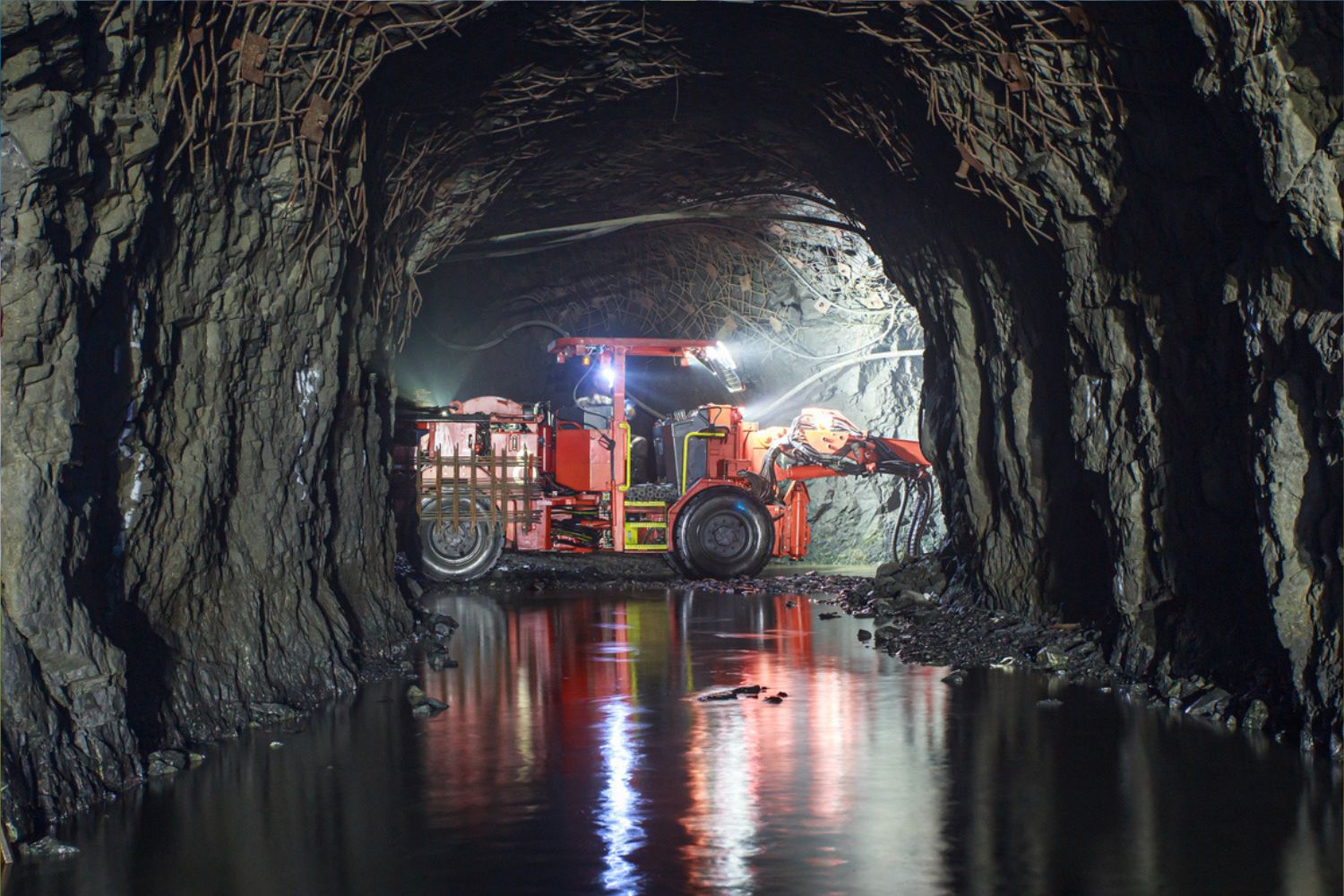 excavator underground