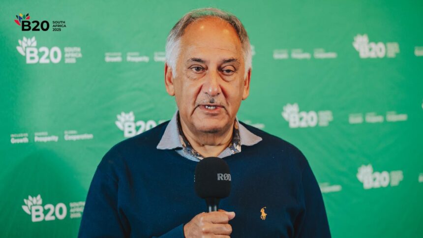 Cas Coovadia, B20 South Africa Sherpa 2025